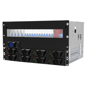 Moduflex+ 6U 24kW 48V DC Power Core