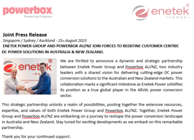 Announcement letter image