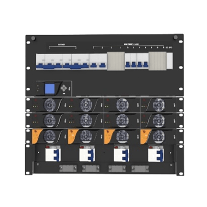 Moduflex+ 9U 24kW+12.8 kW Solar - Hybrid Power Core